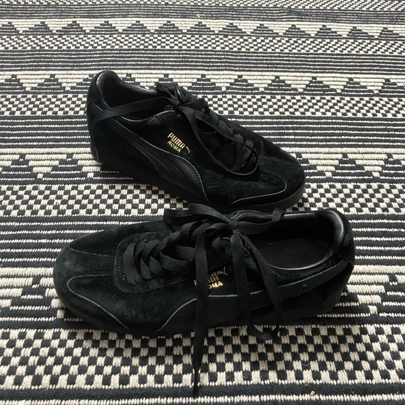 puma platform suede